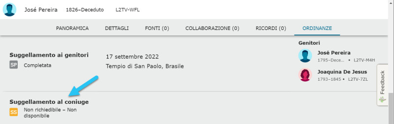 Icona arancione del tempio con informazioni aggiuntive.