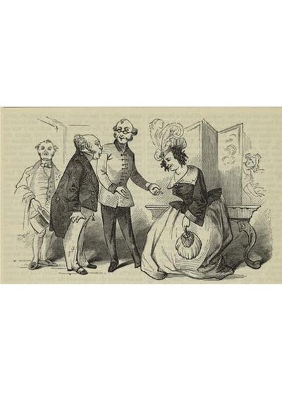 a comic from ireland in the 1850s