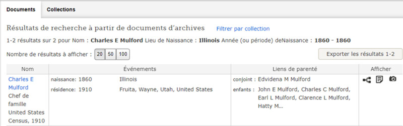 Comment voir les documents d'archives sur FamilySearch