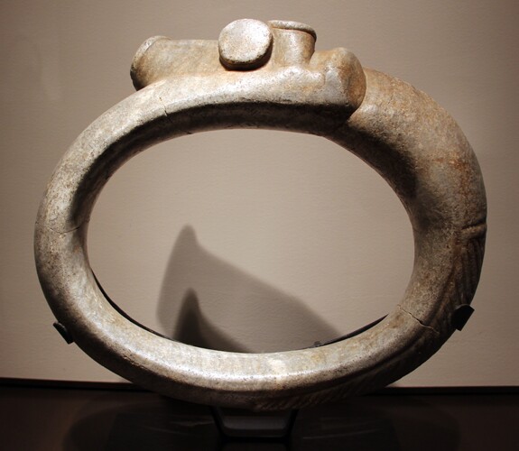 A Taino necklace.