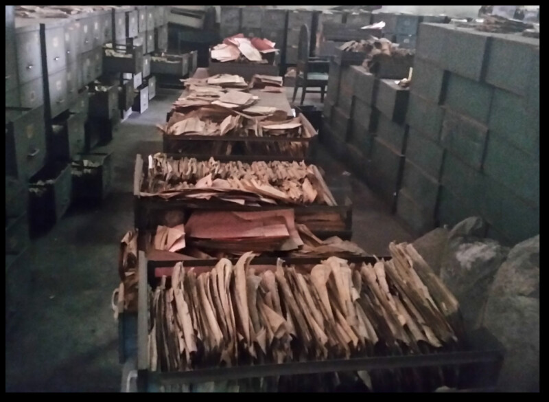 The National Archives in the Democratic Republic of Congo in Kinshasa