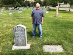Dennis Preece at Cemetery