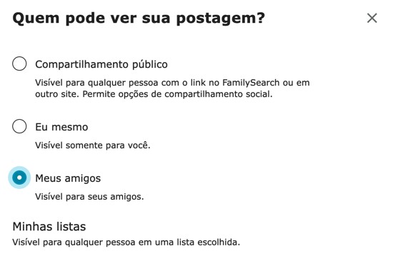 Configurações de privacidade da captura de tela