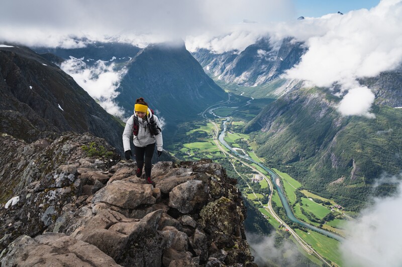 Vandring på Romsdalseggen