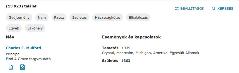 Történeti feljegyzések megtekintése a FamilySearchön
