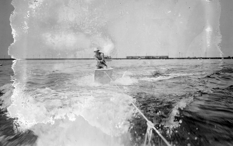 aquaplaning came before water skiing. It was also an invention of the 1920s and early 1910s