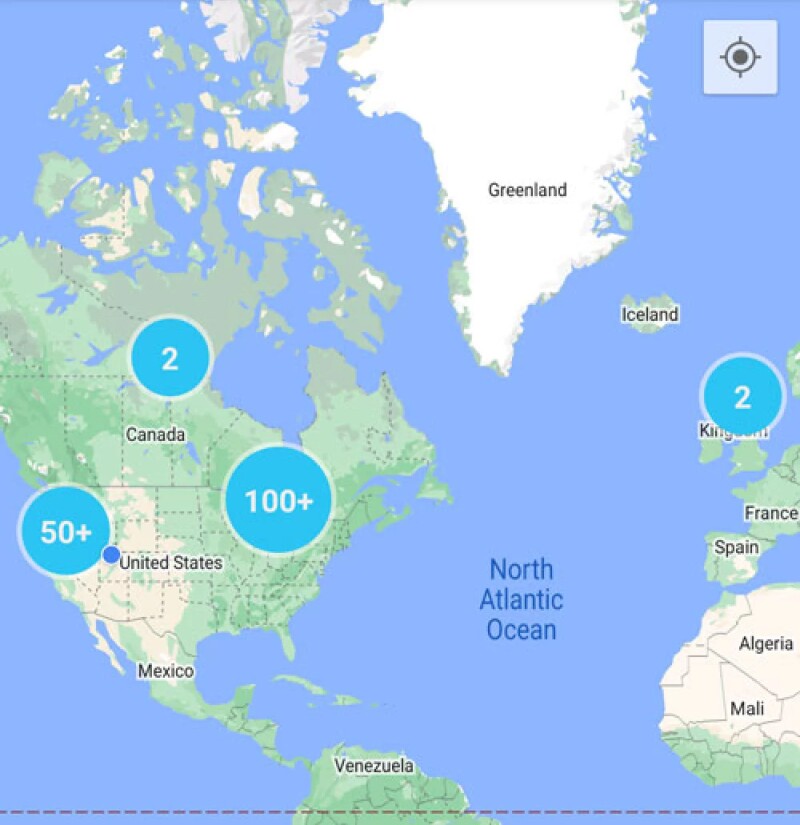 Captura de pantalla de Parientes en RootsTech en la aplicación FamilySearch en un teléfono