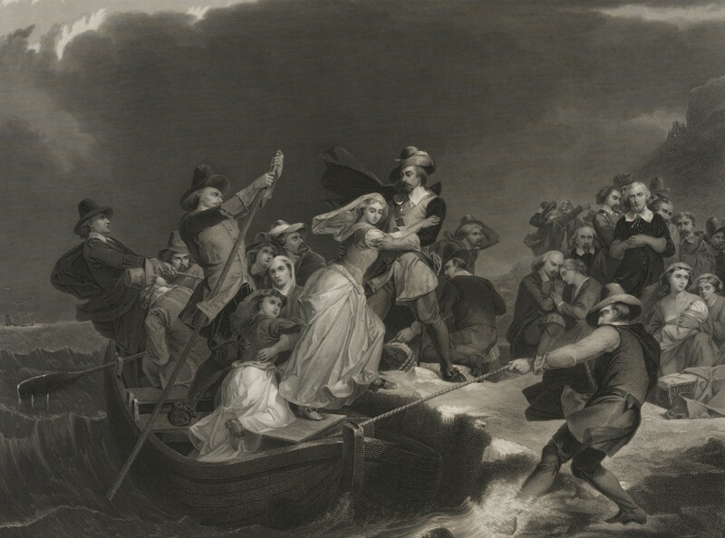 pilgrims land in cape cod