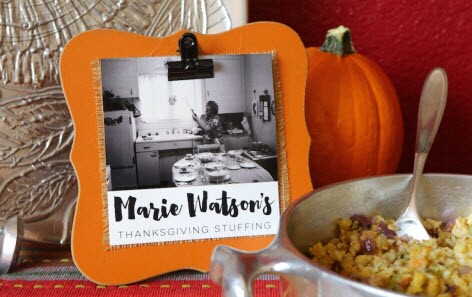 Trace Your Roots Recipe Display
