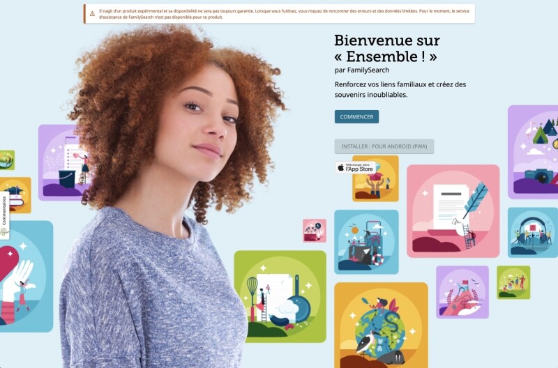 Une description de Together by FamilySearch