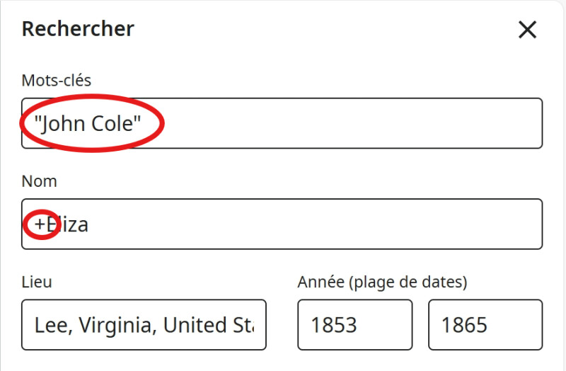 Recherche pour « John Cole » +Eliza
