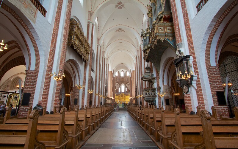 Roskilde Cathedral interior