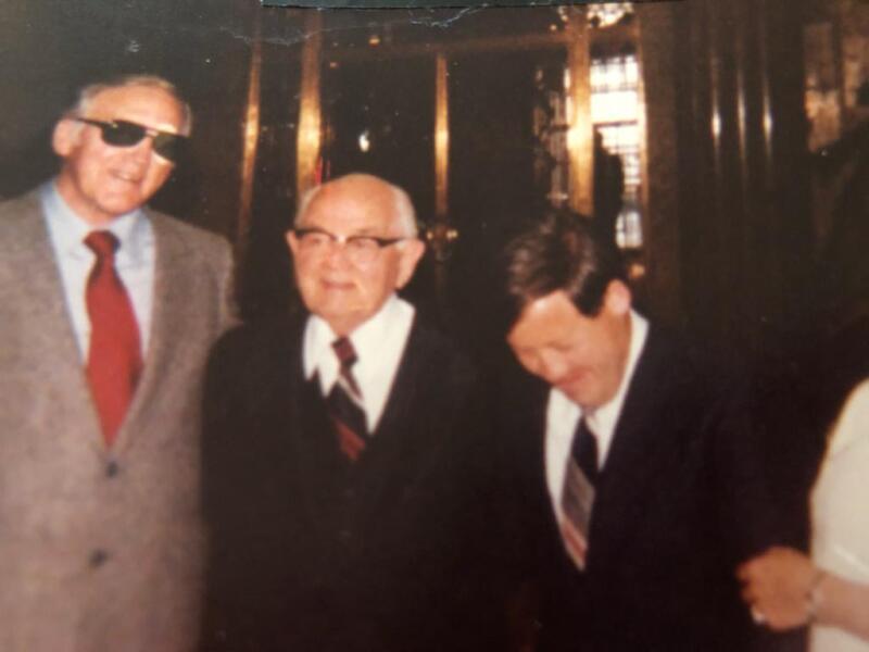 Dennis Preece with Spencer W. Kimball