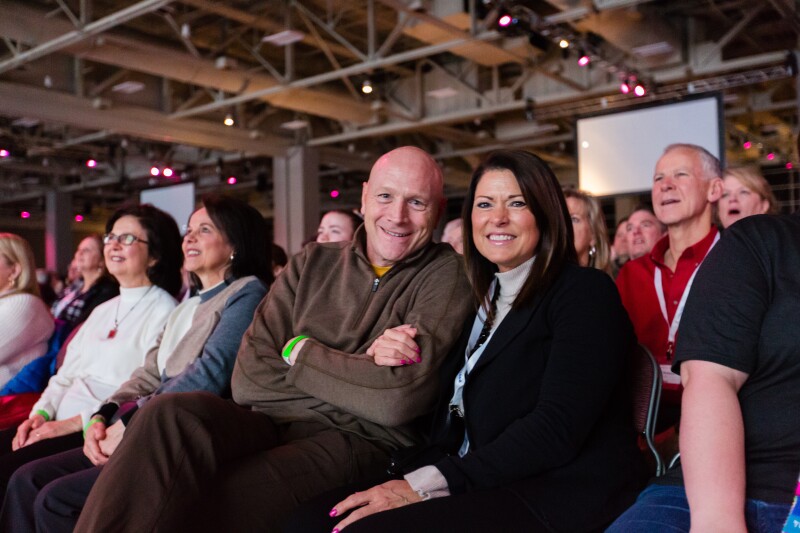 Main stage audience at RootsTech