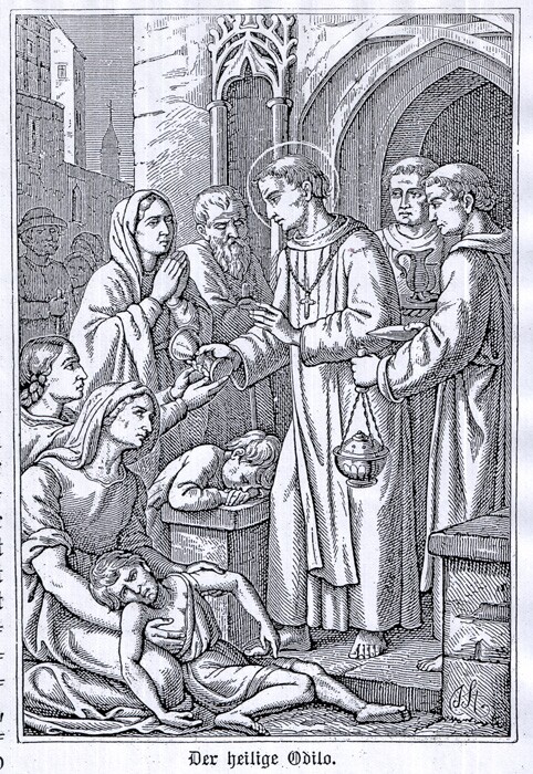 Le prêtre catholique St. Odilon de Cluny a institué le jour des morts au Xe siècle.