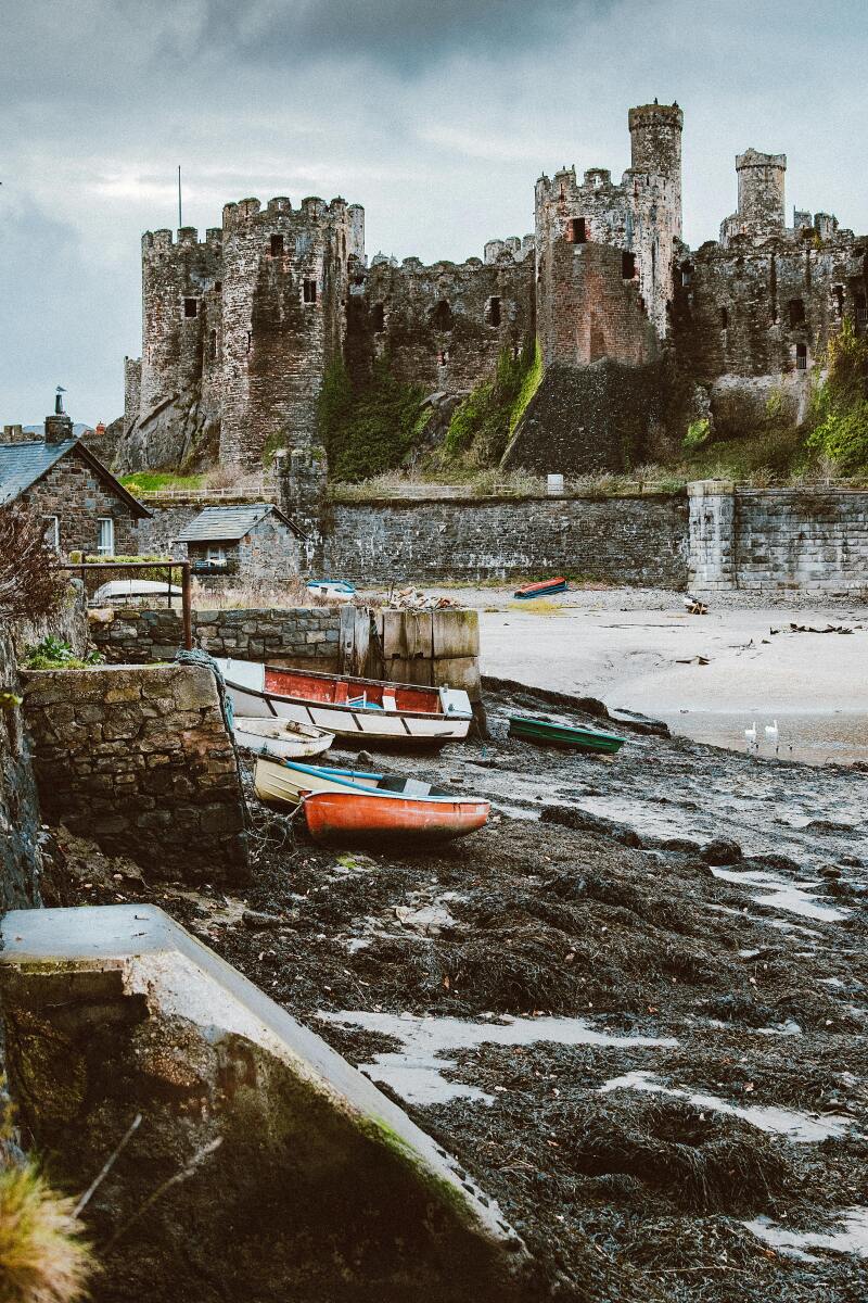 Conwy Castle in Wales