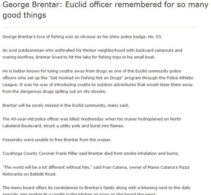 Obituary from Plain Dealer