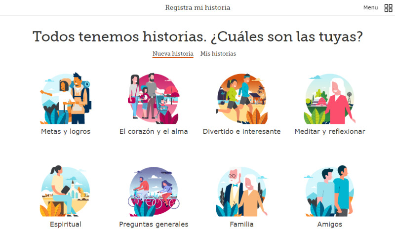 Página Todo sobre mí en FamilySearch