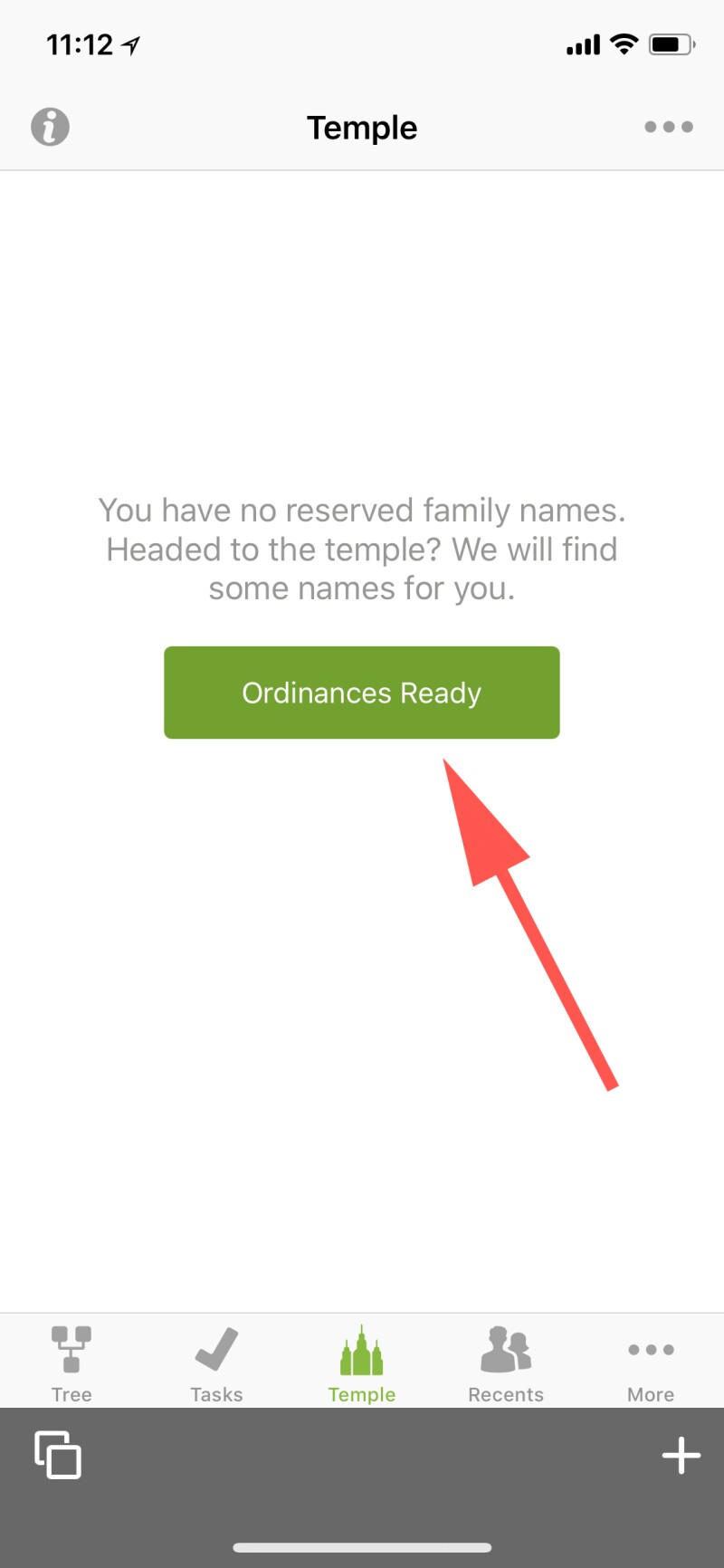 FamilySearch request temple ordinances