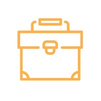 Icon of a lock box representing the fourth amendment.