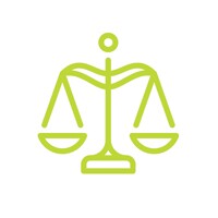 Icon of justice scales representing the fifth amendment.