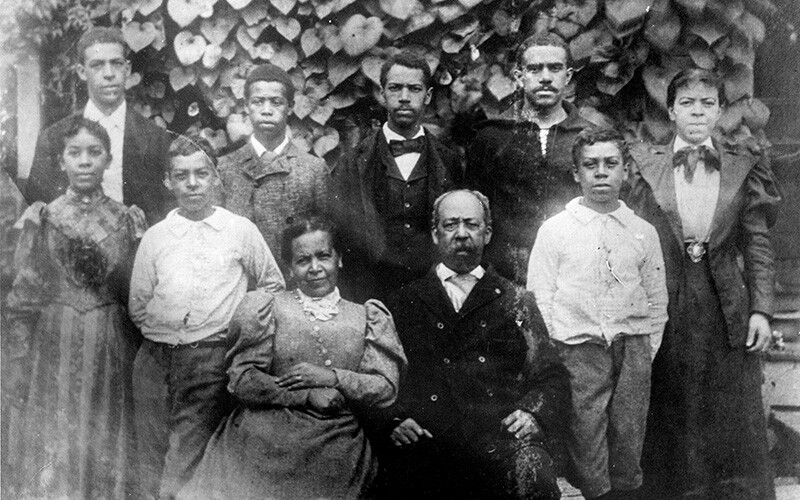 African American family in the 1880 census.