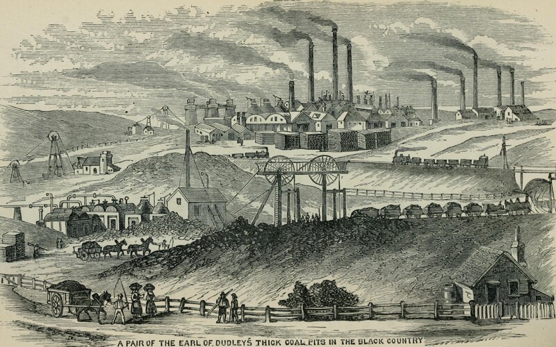 the industrial revolution in England.