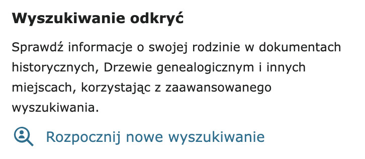 Zrzut ekranu z wyszukiwania we wszystkich kolekcjach