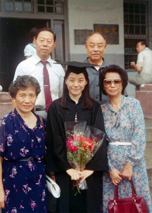 Christine Chiang graduated from University of Georgia with family by her side.