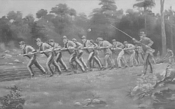 straffarbetare i Australien i början av 1900-talet