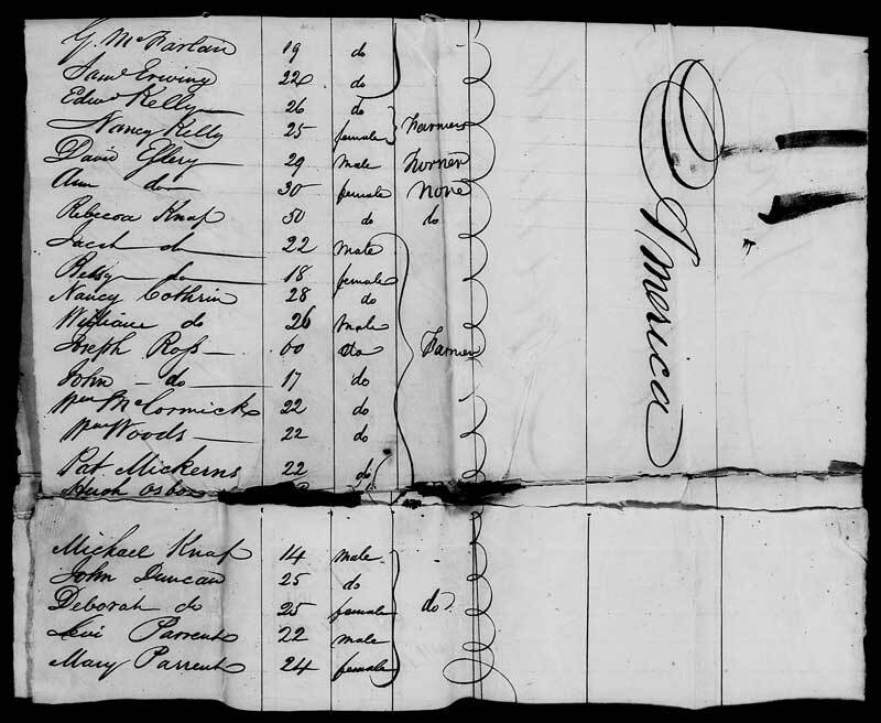 Passenger list of immigration ship found on familysearch