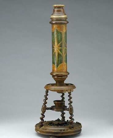 The first compound microscope was invented in 1590.