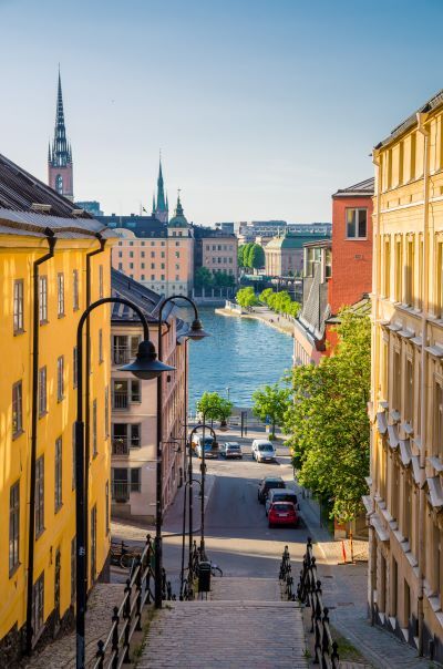 Lake Malaren in Stockholm, Sweden