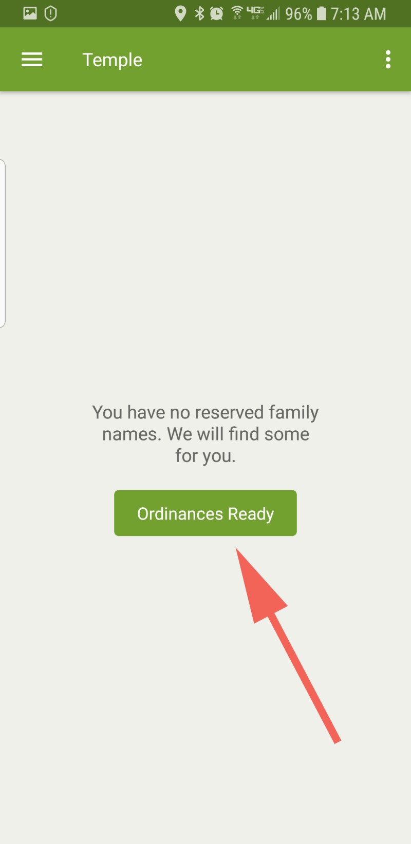 FamilySearch find temple ordinances