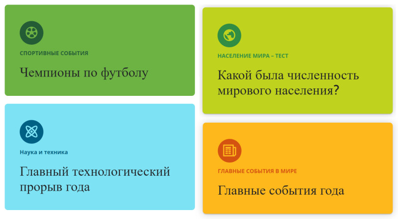 Раздел «Все обо мне» – готовая капсула времени