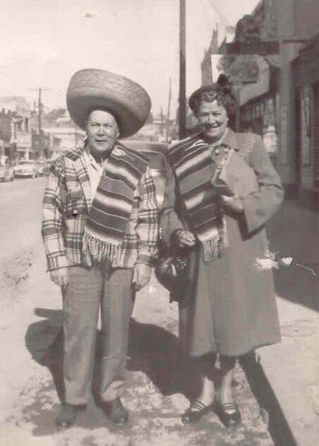 Men wearing traditional sombreros.