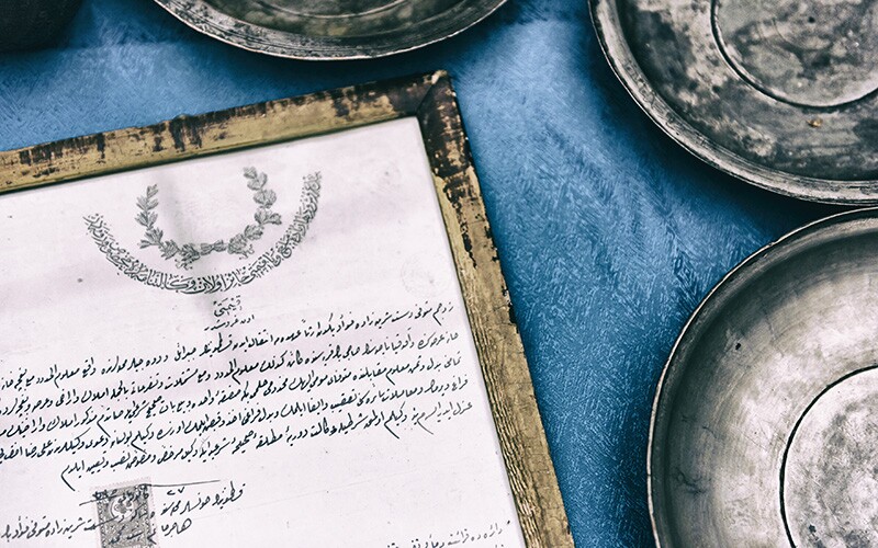 An Ottoman Empire historical manuscript in Old Turkish