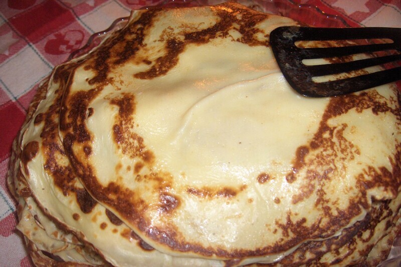 Stack of Swedish pancakes