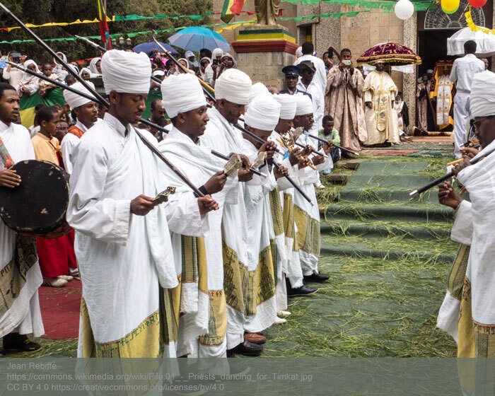 In Ethiopia, people celebrate Timkat, also known as Epiphany or 3 Kings Day