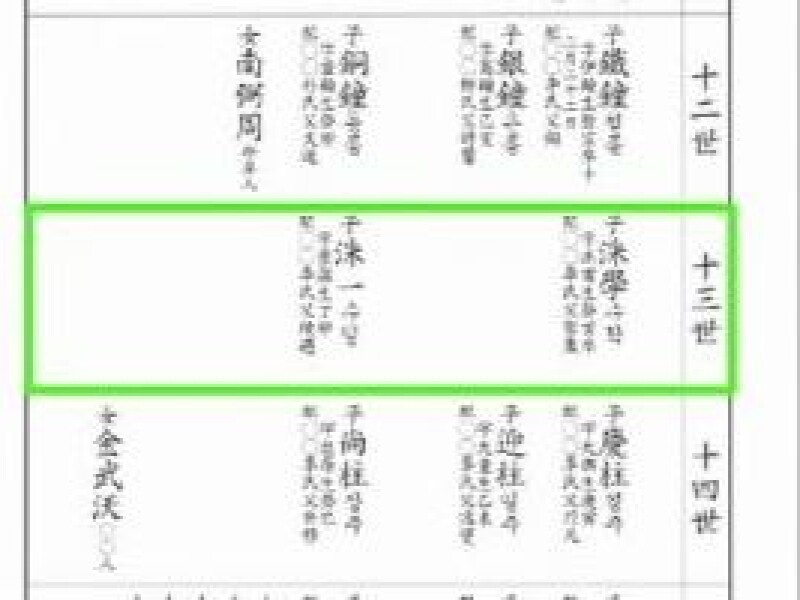 직계 조상 찾기