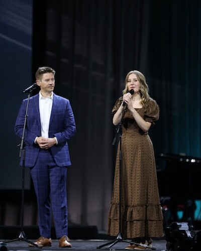 ルーツテック2025でのマットとサバンナ・ショー