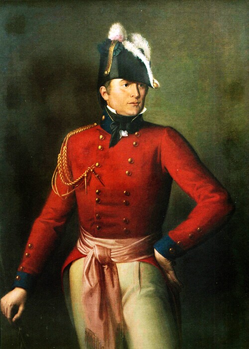Portrait of Robert Ross, a British army officer in the War of 1812.