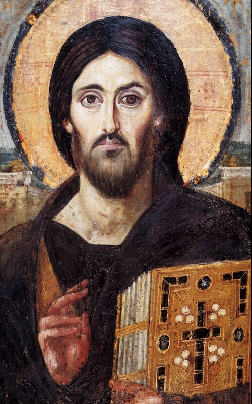a depiction of Jesus Christ from the Middle Ages