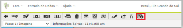 Uma captura de tela de instruções da revisão de indexação