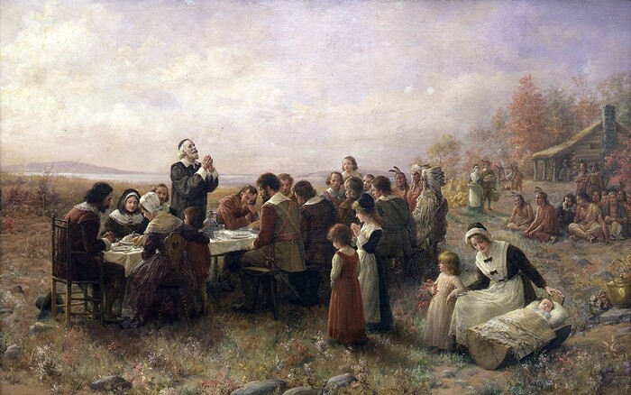 first thanksgiving mayflower