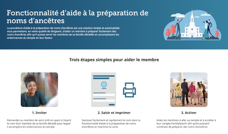 Capture d’écran de « Aide à la préparation de noms d’ancêtres »
