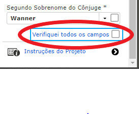 Captura de tela da finalização da revisão de indexação