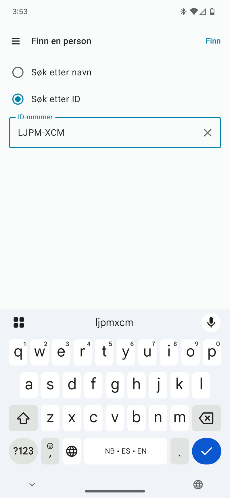 Økt brukervennlighet for identifikasjonsnumre.